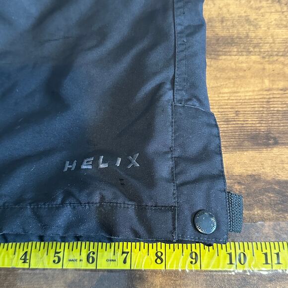 Helix Ski Snowboard Pants Youth 10 Black Adjustable Waist Gorpcore Leg Vent VGUC - Picture 12 of 15